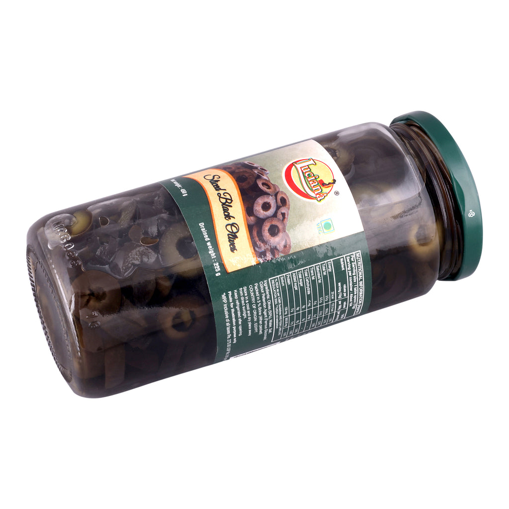 Luciana Black Slice Olive