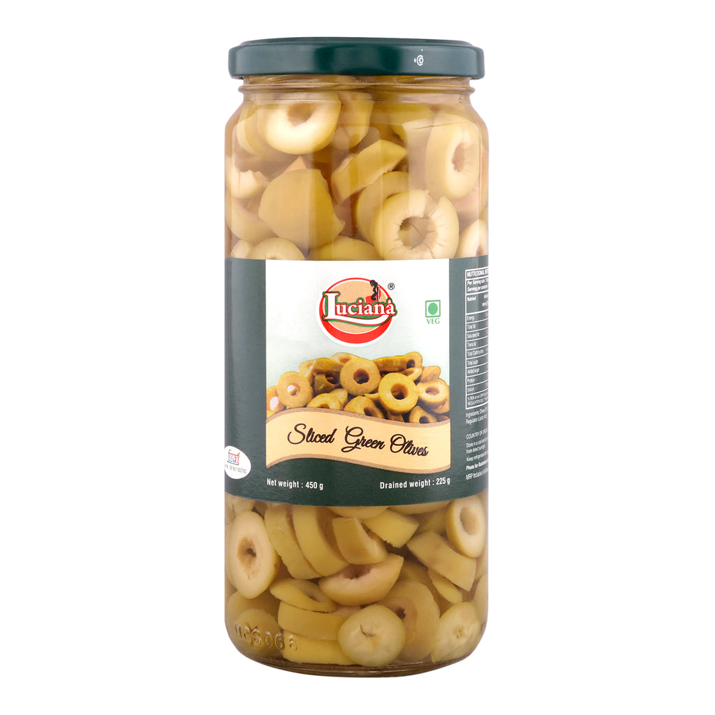 Luciana Green Slice Olive