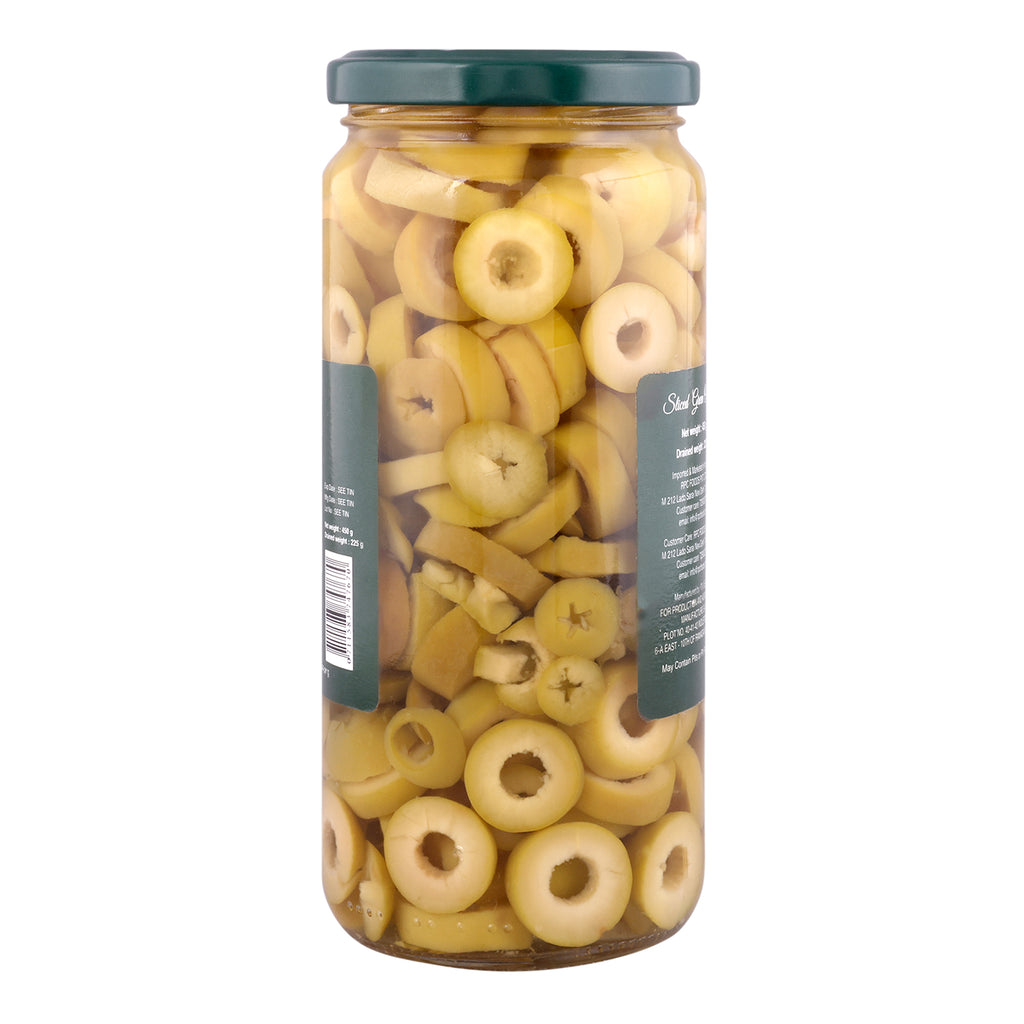 Luciana Green Slice Olive