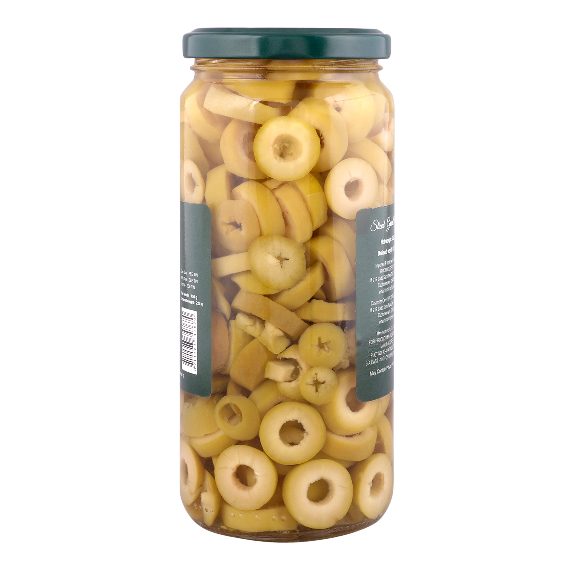 Luciana Green Slice Olive