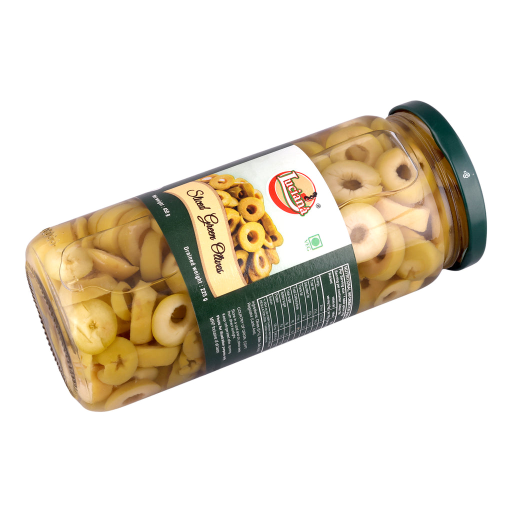 Luciana Green Slice Olive