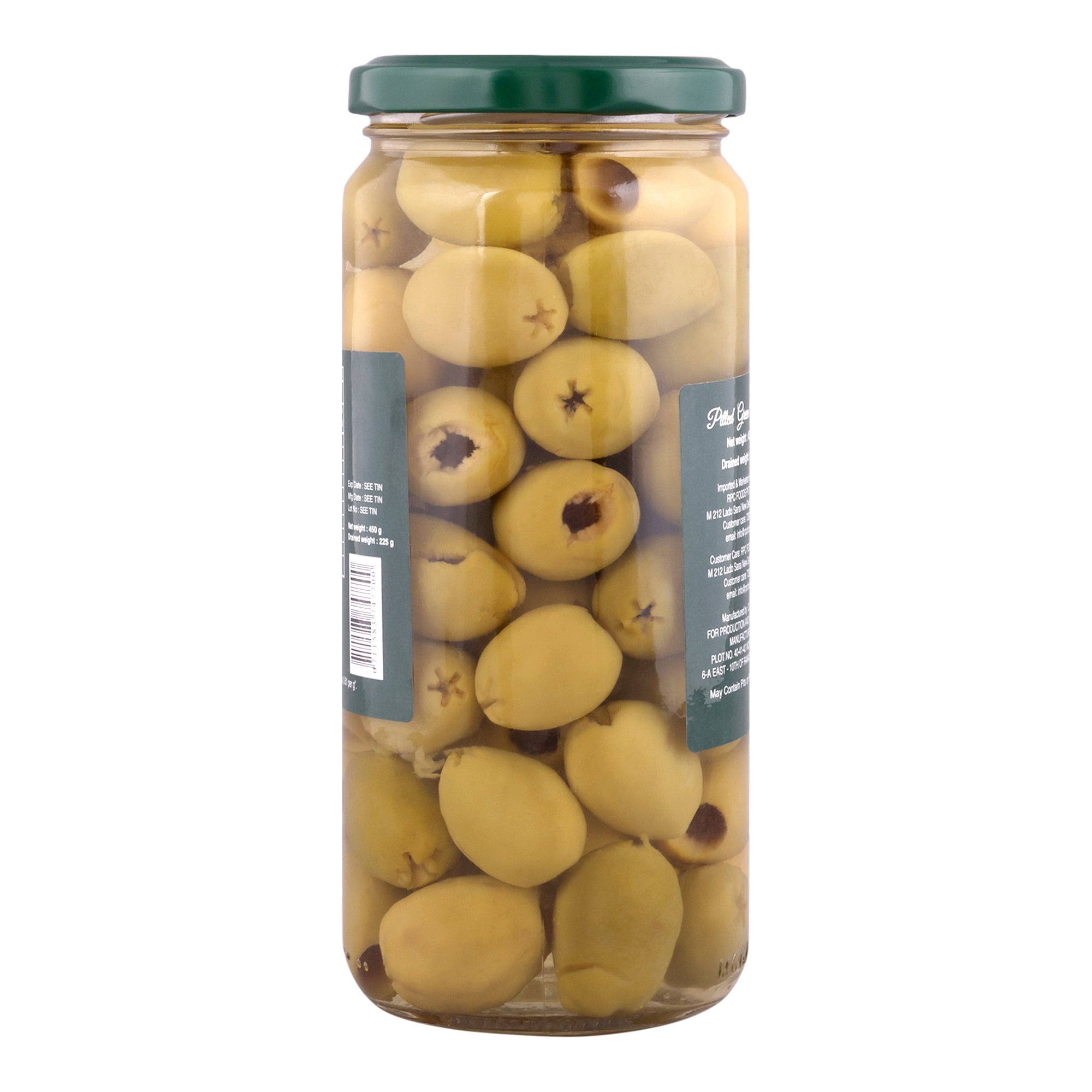 Luciana Pitted Green Olive