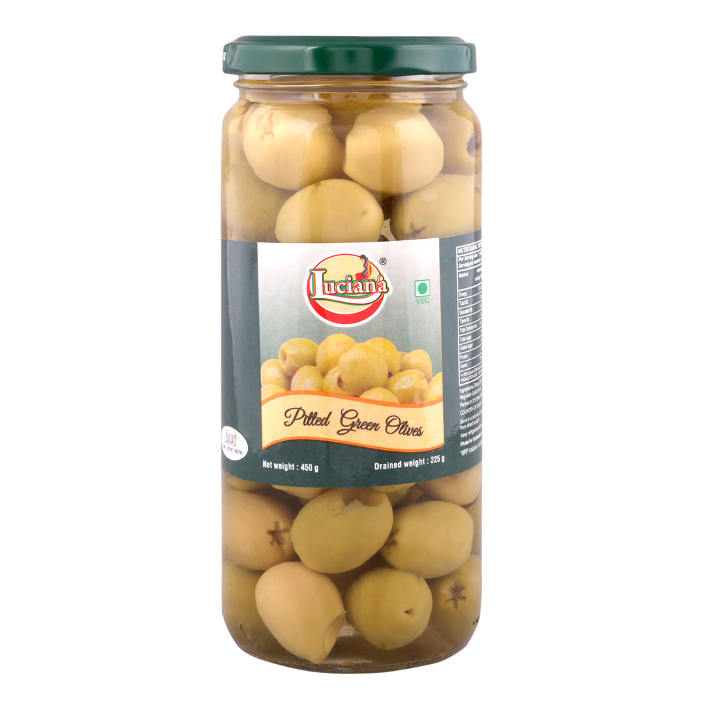 Luciana Pitted Green Olive